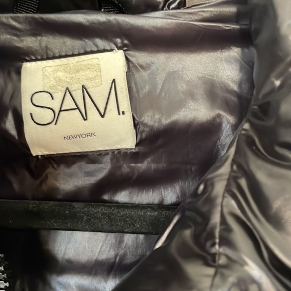 Kids size 14 SAM. NYC PUFFER BOMBER - Picture 2 of 3